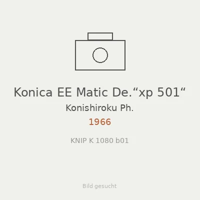 Konica EE Matic De.“xp 501“