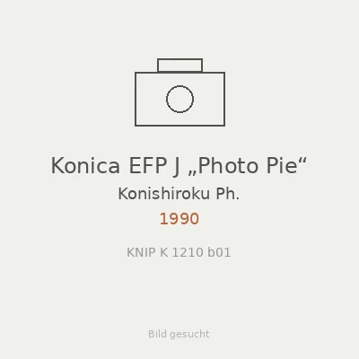 Konica EFP J „Photo Pie“
