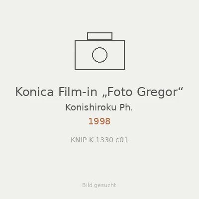 Konica Film-in „Foto Gregor“