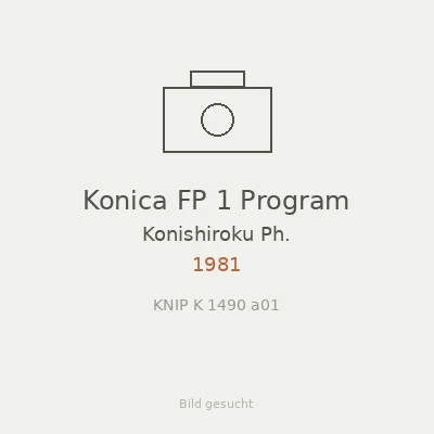 Konica FP 1 Program