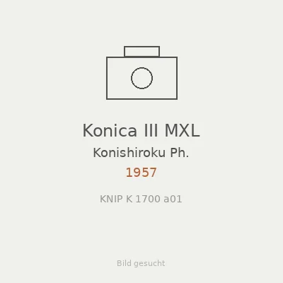Konica III MXL
