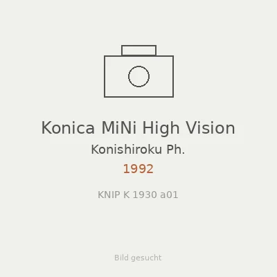 Konica MiNi High Vision