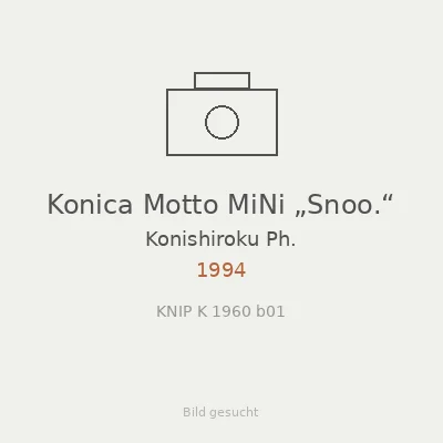 Konica Motto MiNi „Snoo.“