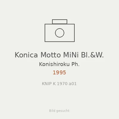 Konica Motto MiNi Bl.&W.