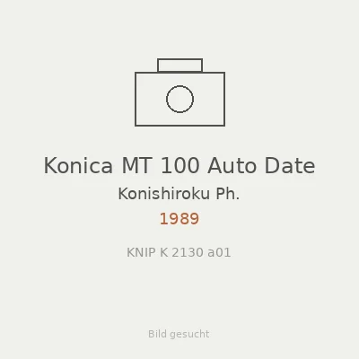 Konica MT 100 Auto Date