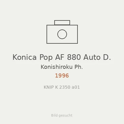 Konica Pop AF 880 Auto D.