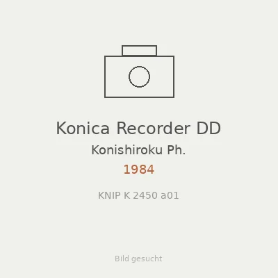 Konica Recorder DD