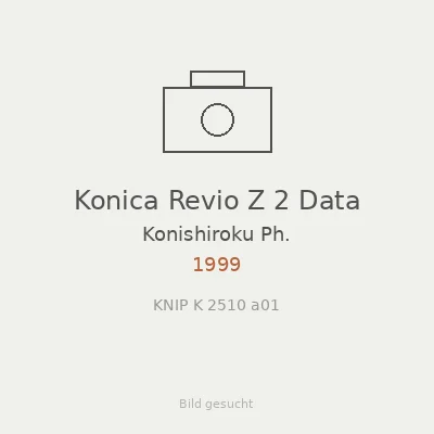 Konica Revio Z 2 Data