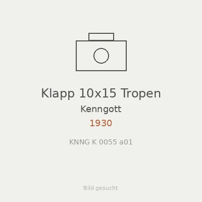 Klapp 10x15 Tropen