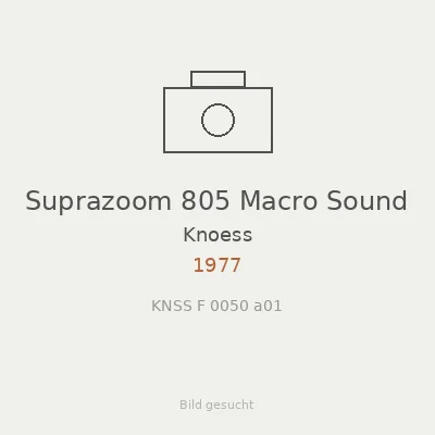 Suprazoom 805 Macro Sound