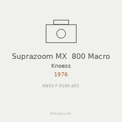 Suprazoom MX  800 Macro