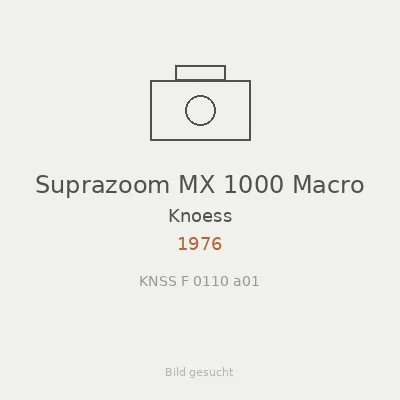 Suprazoom MX 1000 Macro