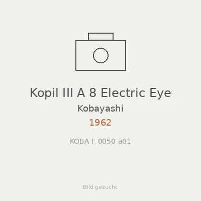 Kopil III A 8 Electric Eye