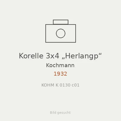 Korelle 3x4 „Herlangp“