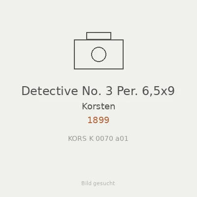 Detective No. 3 Per. 6,5x9