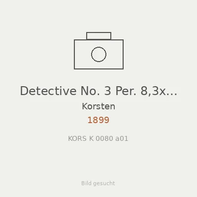 Detective No. 3 Per. 8,3x10,8