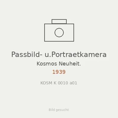 Passbild- u.Portraetkamera