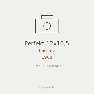 Perfekt 12x16,5