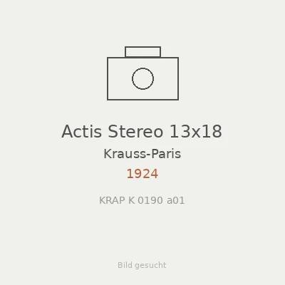 Actis Stereo 13x18