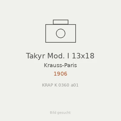 Takyr Mod. I 13x18
