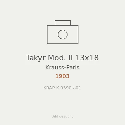 Takyr Mod. II 13x18