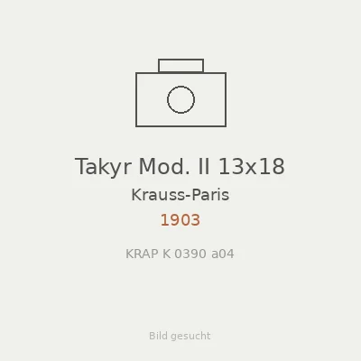 Takyr Mod. II 13x18