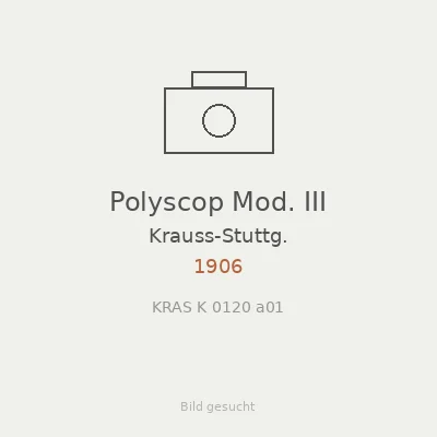 Polyscop Mod. III