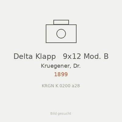 Delta Klapp   9x12 Mod. B