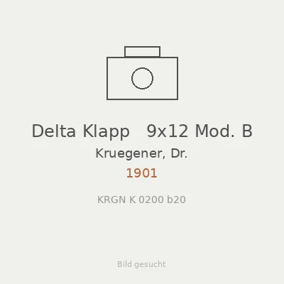 Delta Klapp   9x12 Mod. B
