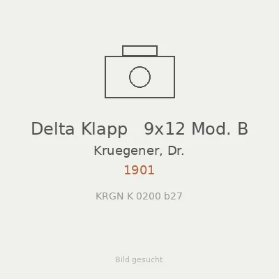 Delta Klapp   9x12 Mod. B