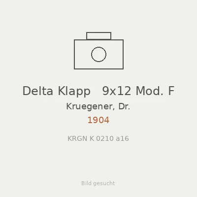 Delta Klapp   9x12 Mod. F