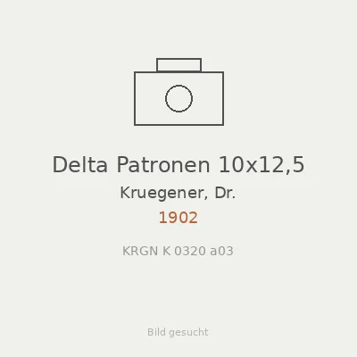 Delta Patronen 10x12,5
