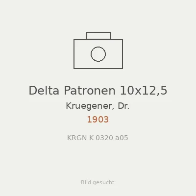 Delta Patronen 10x12,5