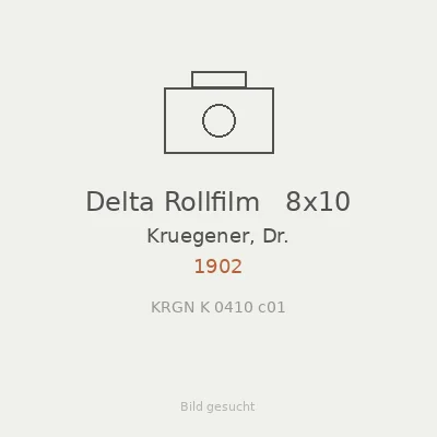 Delta Rollfilm   8x10