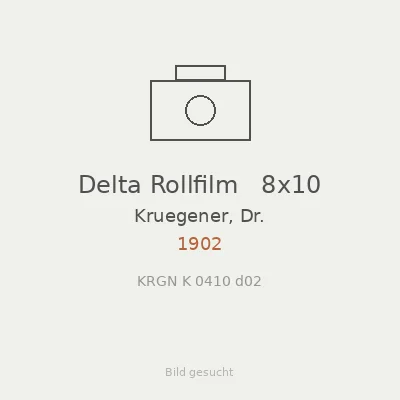 Delta Rollfilm   8x10