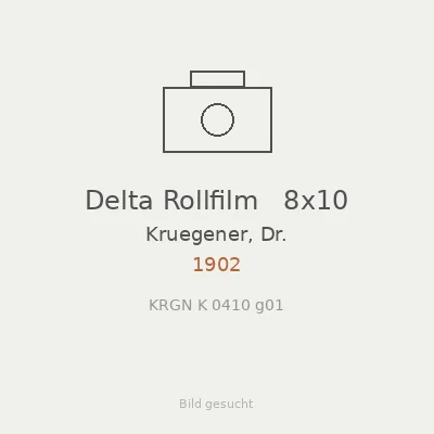 Delta Rollfilm   8x10