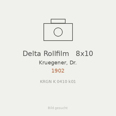 Delta Rollfilm   8x10