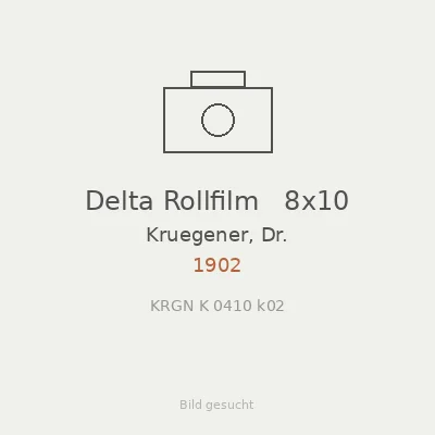 Delta Rollfilm   8x10