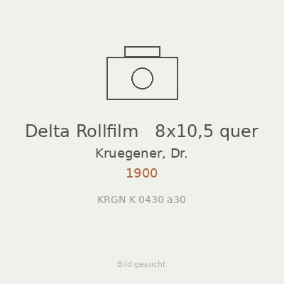 Delta Rollfilm   8x10,5 quer