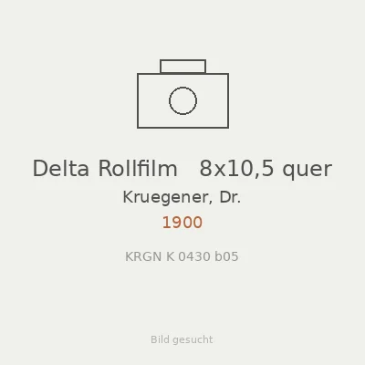 Delta Rollfilm   8x10,5 quer