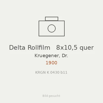 Delta Rollfilm   8x10,5 quer