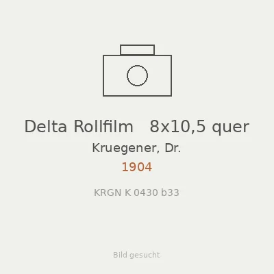 Delta Rollfilm   8x10,5 quer