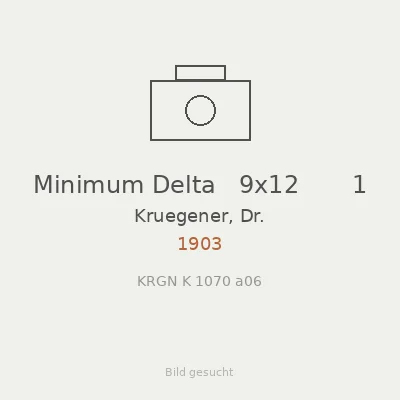 Minimum Delta   9x12       1