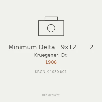 Minimum Delta   9x12       2