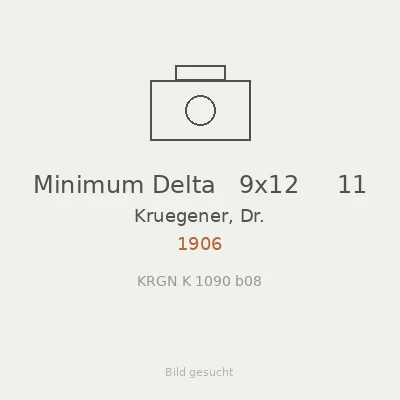 Minimum Delta   9x12     11