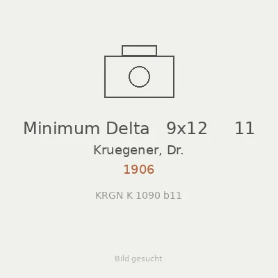 Minimum Delta   9x12     11