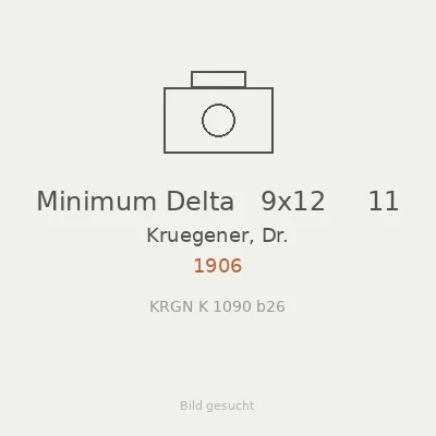 Minimum Delta   9x12     11
