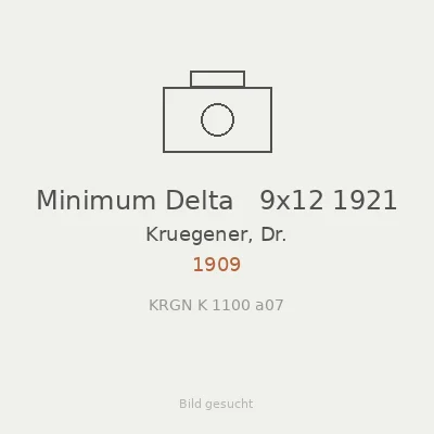 Minimum Delta   9x12 1921