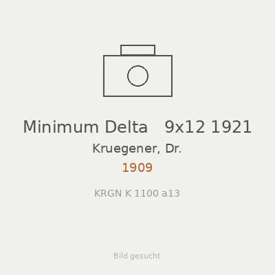 Minimum Delta   9x12 1921