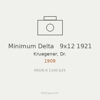 Minimum Delta   9x12 1921